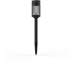 Forever Light saulės energija įkraunamas LED šviestuvas su plieniniu stulpu SUNARI FLS-15 juodas