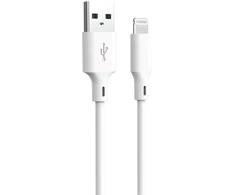 Forever recycling USB-A – Lightning laidas 1,5m 2,4A HDKR12-AL-00 baltas