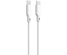 „Forever Recycling“ USB-C – „Lightning“ laidas 1,5m 3A KR12-CL-00 baltas