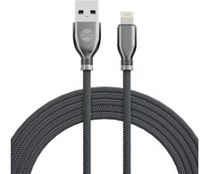 Forever Tornado kabelis USB - Lightning 1,0 m 3A juodos spalvos