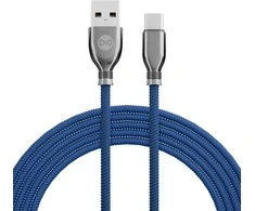 Forever Tornado kabelis USB - USB-C 1,0 m 3A navy mėlynos spalvos