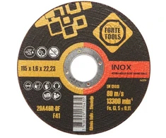 Forte_Tools Pjovimo diskas Forte Tools, 115 x 1.6 x 22.23 mm