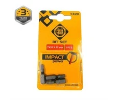 Forte Tools Forte_Tools SMŪGINIAI ATSUKTUVO ANTGALIAI; TX20X25 mm; 3 vnt.