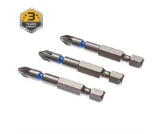 Forte_Tools Smūginiai atsuktuvų antgaliai Forte Tools PZ2, 50 mm, 3 vnt
