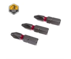 Forte_Tools Smūginiai atsuktuvų antgaliai Forte Tools PH2, 25 mm, 3 vnt