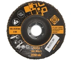 Forte_Tools Žiedlapinis šlifavimo diskas Forte tools, 125x22.23 mm