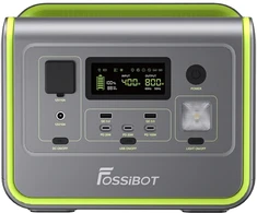 FOSSIBOT F800 800W Charging Station Žalias