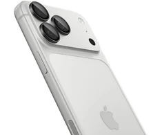 FOTOAPARATO APSAUGA Spigen OPTIK PRO GLAS.TR EZ FIT CAMERA PROTECTOR 2-PACK IPHONE 18 PRO / 18 PRO MAX TAMSIAI PILKA