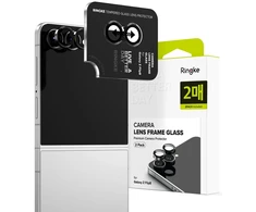 FOTOAPARATO APSAUGINIS RĖMELIS RINGKE CAMERA FRAME 2-PACK Samsung Galaxy Z FLIP 8 Juodas