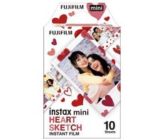 Fujifilm FOTOJUOSTA INSTAX MINI HEART SKETCH 10VNT