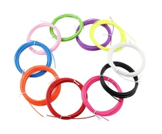 Fusion Accessories Fusion 3D spausdinimo rašiklio PLA gija su 10 spalvomis 1,75 mm | 5m