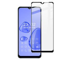 Fusion Accessories Fusion 5D grūdintas stiklas pilnai uždengtas rėmeliu Samsung A325 Galaxy A32 4G juodas