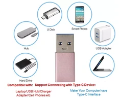 Fusion Accessories Fusion ADP universalus OTG adapteris USB 3.0 - C tipo 3.1 juodas