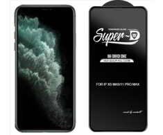 Fusion Accessories Fusion D-Pro Curved Edge grūdintas stiklas skirtas Apple iPhone 14 Plus juodas