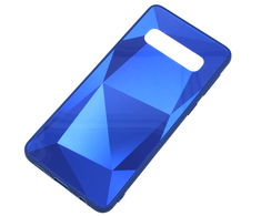 Fusion Accessories Fusion Diamond Stone nugarinės dėklas silikoninis dėklas Apple iPhone 11 Pro Mėlyna