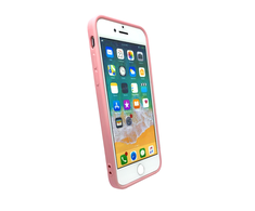 Fusion Accessories Fusion elegance fiber silikoninis dėklas skirtas Samsung A515 Galaxy A51 rožinis