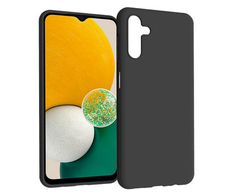 Fusion Accessories Fusion elegance fiber silikoninis dėklas skirtas Samsung A136 Galaxy A13 5G | A04S juodas