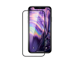 Fusion Accessories Fusion Full Glue 5D grūdintas stiklas, visiškai uždengtas rėmeliu Apple iPhone 11 Pro | iPhone X | XS Juodas