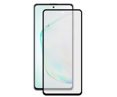 Fusion Accessories Fusion Full Glue 5D grūdintas stiklas pilnai uždengtas rėmeliu Samsung N770 Galaxy Note 10 Lite Juodas