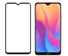 Fusion Accessories Fusion Full Glue 5D grūdintas stiklas, visiškai uždengtas rėmeliu Xiaomi Redmi 9A | 9C Juodas