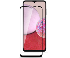Fusion Accessories Fusion full glue 5D grūdintas stiklas pilnai uždengtas rėmeliu Samsung A145 | A146 Galaxy A14 4G | 5G juodas