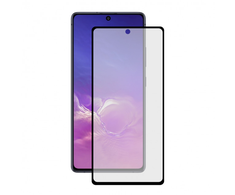 Fusion Accessories Fusion Full Glue 5D grūdintas stiklas visiškai uždengtas rėmeliu Samsung G770 Galaxy S10 Lite | A915 Galaxy A91 juodas