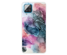 Fusion Accessories Fusion marble silikoninis dėklas Samsung A125 Galaxy A12 (dizainas h)