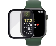 Fusion Accessories Fusion Nano 9H grūdintas stiklas pilnai uždengtas Apple Watch 7 | 8 41mm juodas