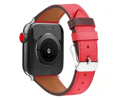 Fusion Accessories Fusion odinė apyrankė Apple Watch 38 | 40mm raudona