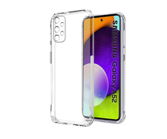 Fusion Accessories Fusion Precise galinis dėklas 2mm apsauginis silikoninis dėklas skirtas Samsung A526 | A525 | A528 Galaxy A52 5G | A52 4G | A52s skaidrus