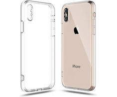 Fusion Accessories Fusion Precise galinis dėklas 2mm apsauginis silikoninis dėklas skirtas Apple iPhone XS Max skaidrus