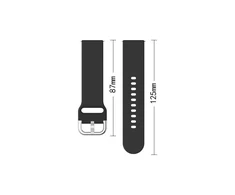 Fusion Accessories Fusion TYS dirželis, skirtas Samsung Galaxy Watch 46mm | 22mm juodas