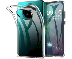Fusion Accessories Fusion ultra 0,3 mm apsauginis silikoninis dėklas skirtas Huawei Mate 40 Lite skaidriam