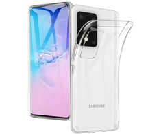 Fusion Accessories Fusion Ultra Back dėklas 2 mm apsauginis silikoninis dėklas, skirtas Samsung G985 Galaxy S20 Plus skaidriam