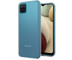 Fusion Accessories Fusion Ultra Back dėklas 2 mm apsauginis silikoninis dėklas skirtas Samsung A125 | M127 Galaxy A12 | M12 skaidriam