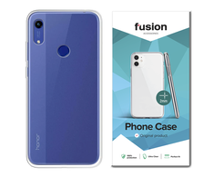 Fusion Accessories Fusion Ultra Clear Series 2 mm silikoninis dėklas skirtas Honor 8A Transparent (EU Blister)