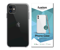 Fusion Accessories Fusion Ultra Clear Series 2 mm silikoninis dėklas skirtas Apple iPhone 12 Pro Max Transparent (EU Blister)