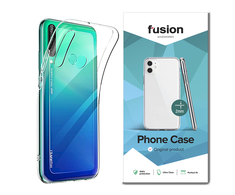 Fusion Accessories Fusion Ultra Clear Series 2 mm silikoninis dėklas skirtas Huawei P40 Lite E Transparent (EU Blister)