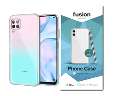 Fusion Accessories Fusion Ultra Clear Series 2 mm silikoninis dėklas skirtas Huawei P40 Lite Transparent (EU Blister)