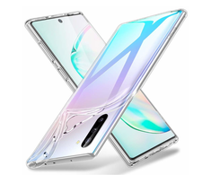 Fusion Accessories Fusion Ultra galinis dėklas 0,3 mm apsauginis silikoninis dėklas, skirtas Samsung N970 Galaxy Note 10 skaidriam