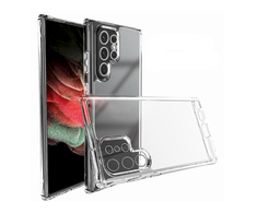 Fusion Accessories Fusion Ultra galinis dėklas 1 mm apsauginis silikoninis dėklas skirtas Samsung S906 Galaxy S22 Plus + skaidrus