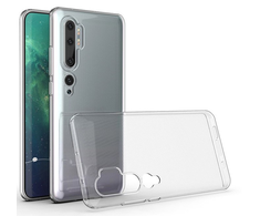 Fusion Accessories Fusion Ultra galinis dėklas 0,3 mm apsauginis silikoninis dėklas, skirtas Xiaomi Mi Note 10 Pro | Mi Note 10 skaidrus
