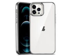 Fusion Accessories Fusion Ultra galinis dėklas 1 mm apsauginis silikoninis dėklas, skirtas Apple iPhone 13 Pro Max skaidrus