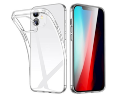 Fusion Accessories Fusion Ultra galinis dėklas 2 mm apsauginis silikoninis dėklas skirtas Apple iPhone 12 Pro Max Transparent