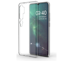 Fusion Accessories Fusion Ultra galinis dėklas 0,3 mm apsauginis silikoninis dėklas, skirtas Xiaomi Mi Note 10 Pro | Mi Note 10 skaidrus