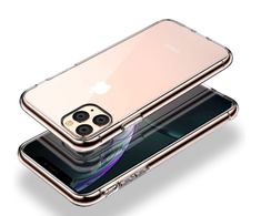 Fusion Accessories Fusion Ultra galinis dėklas 0,3 mm apsauginis silikoninis dėklas Apple iPhone 11 Pro Max skaidriam