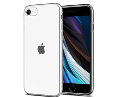Fusion Accessories Fusion Ultra galinis dėklas - 0,3 mm apsauginis silikoninis dėklas - Apple iPhone SE 2020 | 2022 skaidrus