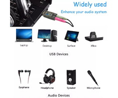 Fusion Accessories Fusion USB garso plokštė 3D | 5.1