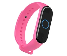 Fusion Accessories Fusion wave diržas laikrodžiui Xiaomi Mi Band 5 rožinis