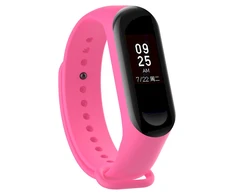Išmaniosios apyrankės Xiaomi Mi Band 3/4 dirželis, Rožinės spalvos